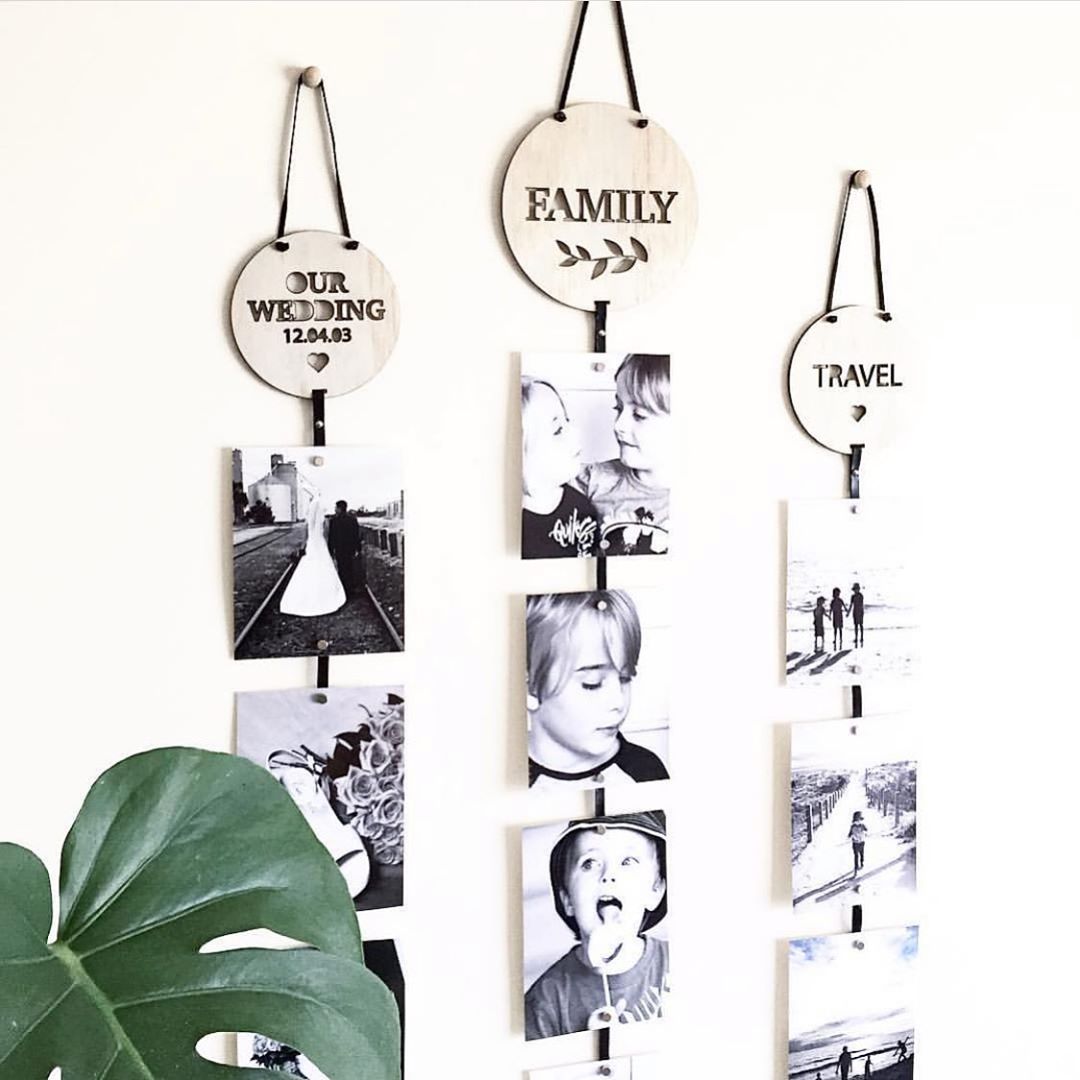 Custom Memory Drop Photo Display